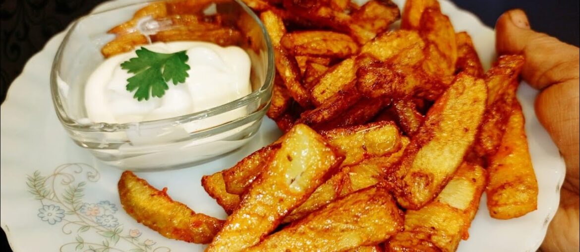 CRISPY FRENCH FRIES Recipe At Home | How To Make French Fries Like McDonald’s | a-pinch-of-salt | CRISPY FRENCH FRIES Recipe At Home | How To Make French Fries Like McDonald's | a-pinch-of-salt |