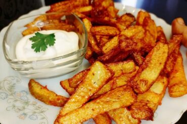 CRISPY FRENCH FRIES Recipe At Home | How To Make French Fries Like McDonald's | a-pinch-of-salt |