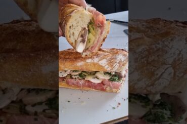 Jambon-beurre | Classic French Sandwich #food #jambon #pork #sandwich