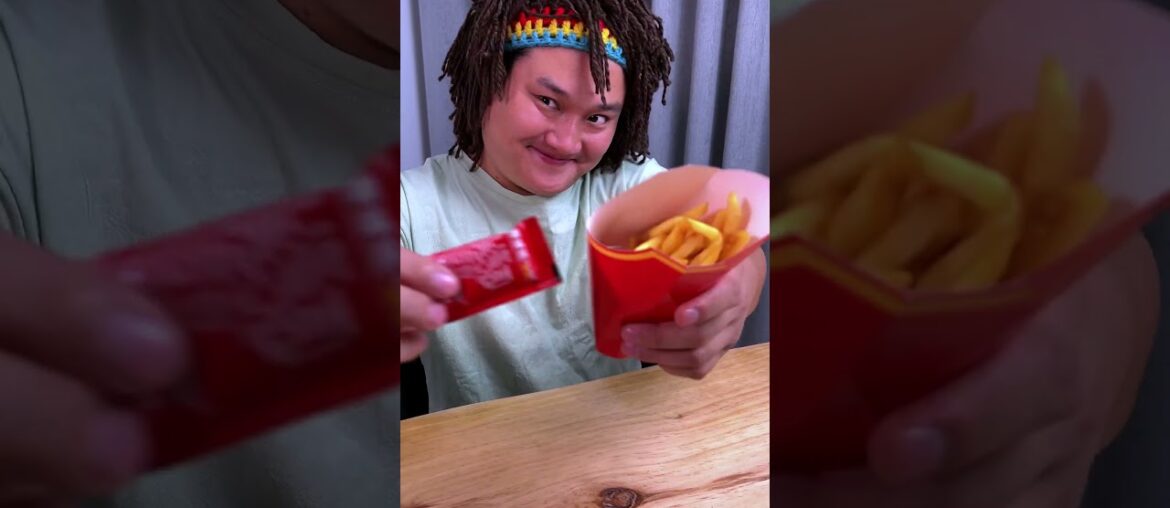 Have you learned the correct way to eat French fries? | Funny Charlotte