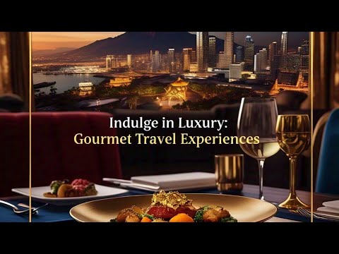 Indulge in Luxury: Gourmet Travel Experiences Indulge in Luxury: Gourmet Travel Experiences