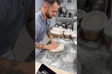 How to SHAPE SOURDOUGH ? With French Baker #food #bread
