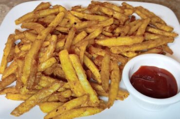 How To Make French Fries At Home | Potato Chips Recipe | Potato Snacks By Nabiya kitchen