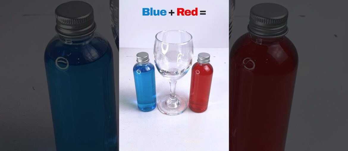 Blue and red equals?