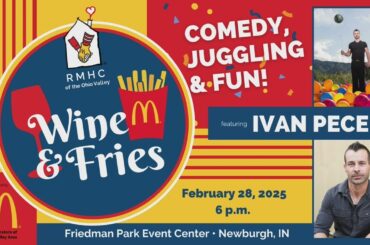 Ronald McDonald House Charities hosting Wine and Fries event