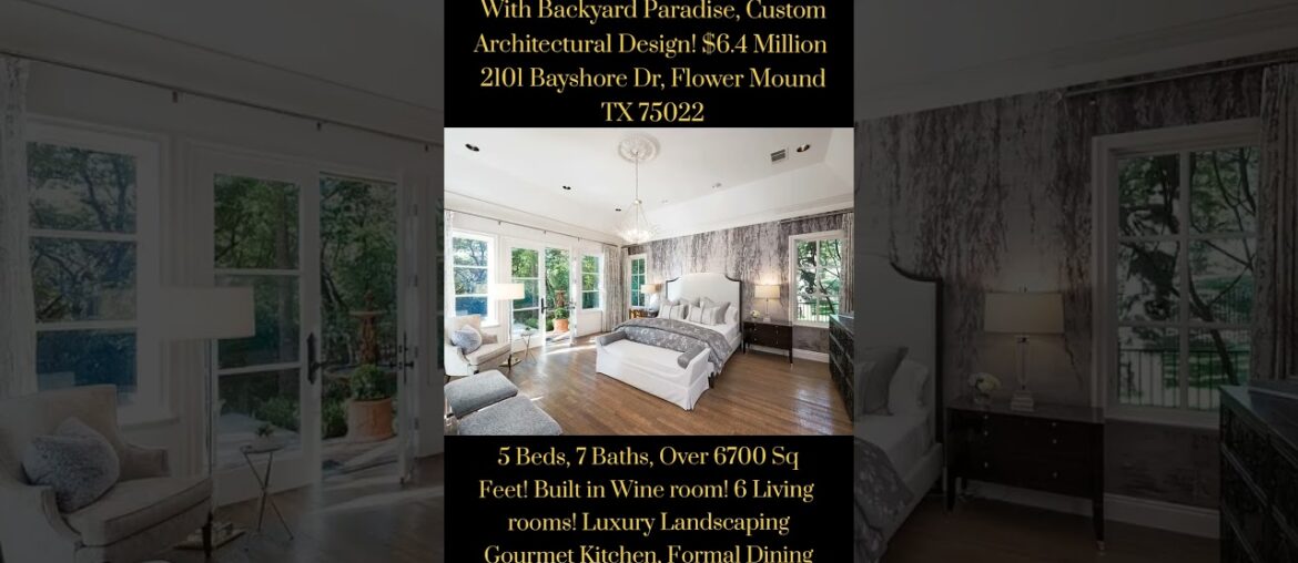 New Listed Luxurious Mansion Near the Lake! Built in Veranda, Backyard Paradise! Gourmet Kitchen!