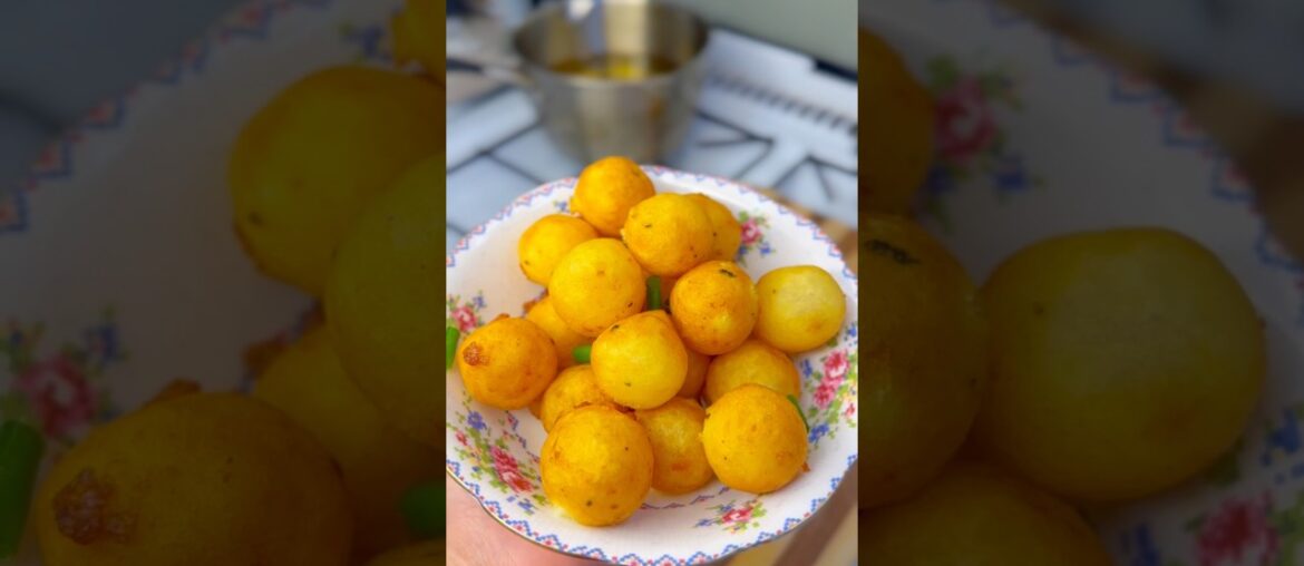 Crispy Potato Balls || Potato Balls Snack || Easy Potato Recipe || French Fries #potato #shorts