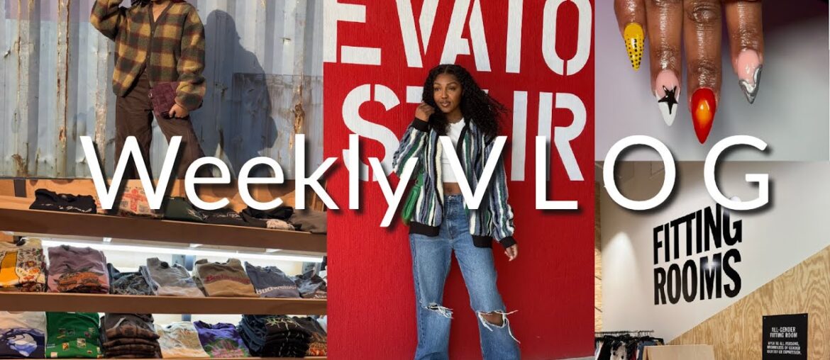 Weekly Vlog | Zara Sale, Taking Pics, Nail Day, & More