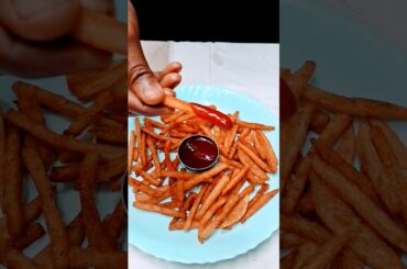 Crispy asmr French Fries recipe #asmr #food #shorts #shortsfeed #viralshorts #pleasesubscribe