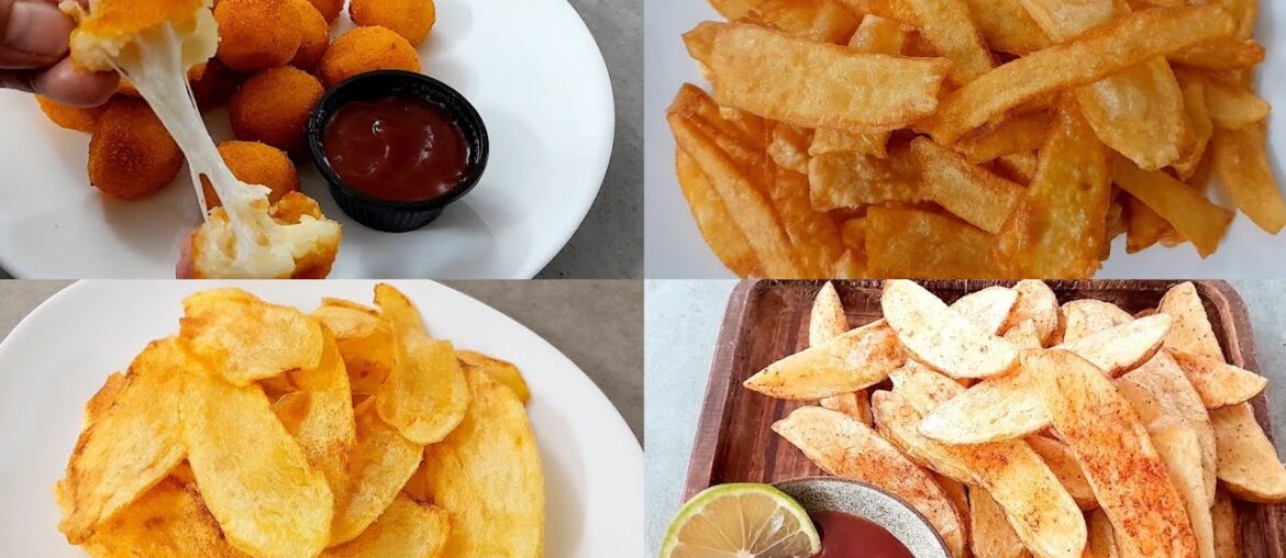 4 Easy and Delicious Crispy French Fries Recipes ! the Whole Family Will Be Happy To See!