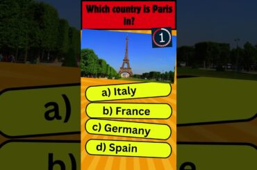Which country is Paris in ?  #gk #paris #france  #gkquiz #gkquestion #gkshorts #gkfacts #gkinhindi