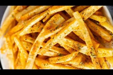 How to Make Potato Crispy French Fries | Spicy Potato fries Recipes | Homemade French fries