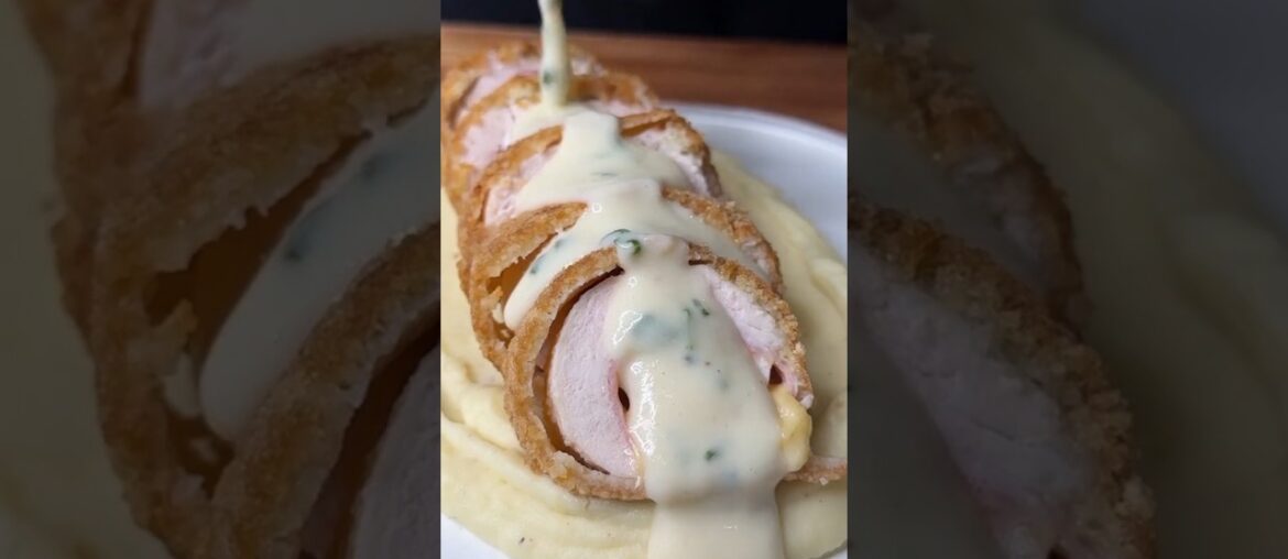 Cordon Bleu | French Delicacy #cordonbleu #pork #food #blueribbon