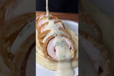 Cordon Bleu | French Delicacy #cordonbleu #pork #food #blueribbon