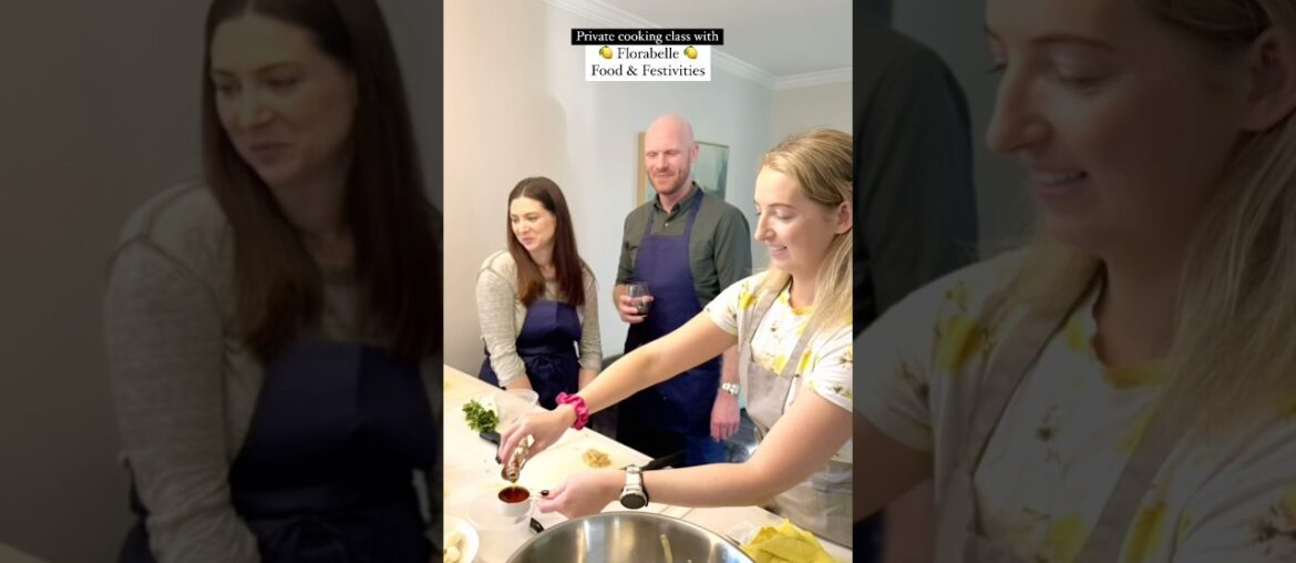 Private French cooking class with Florabelle Food