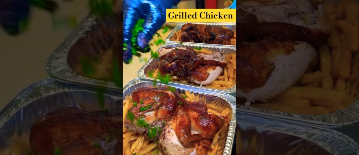 Why Grilled Chicken and Fries is Everyone’s Favorite! #grilled #streetfood Why Grilled Chicken and Fries is Everyone’s Favorite! #grilled #streetfood