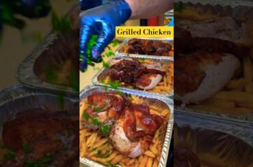 Why Grilled Chicken and Fries is Everyone’s Favorite! #grilled #streetfood