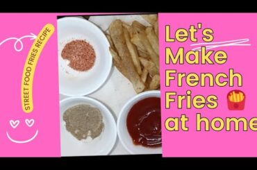 French Fries with a Desi Twist:A Delicious Fusion Recipe | Home Recipe French Fries @saminabanu2282