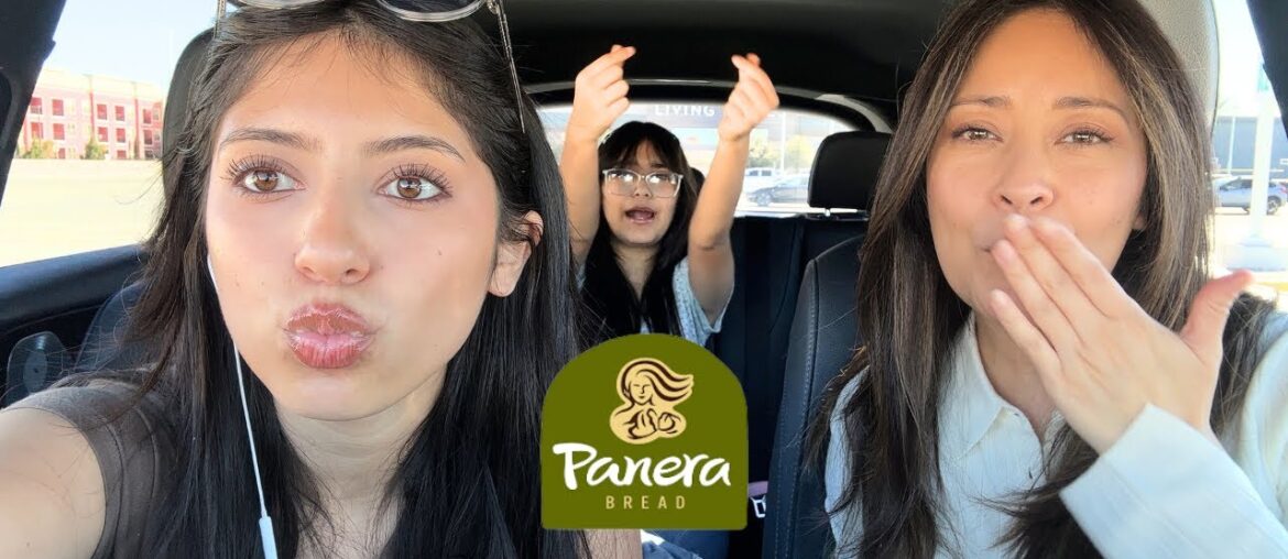 Panera MUKBANG, new ciabatta French dip sandwich, Mac and cheese bowl, BLT and life update.