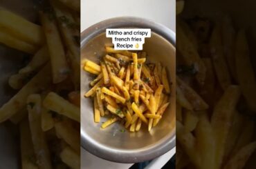 Mitho and crispy french fries recipe #mrsabinmagar #minivlog #sabinvlogs #vlog #sabinvlog