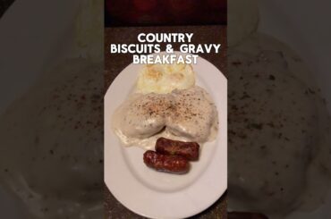 Seattle Breakfast: Biscuits & Gravy @ Tulalip Casino in Tulalip, Washington #breakfast #tulalip