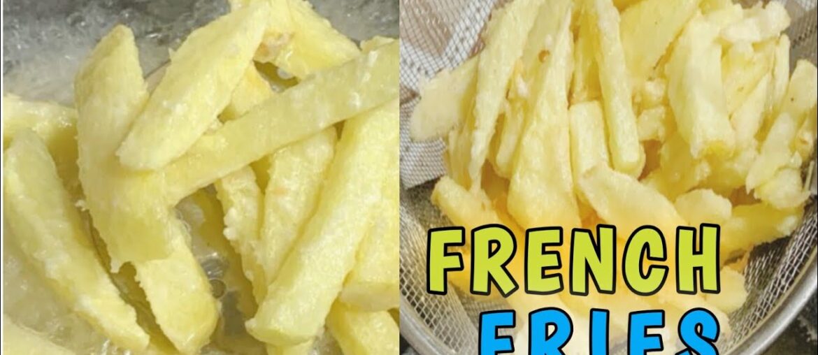Crispy Homemade French Fries | Potato Snacks Recipes