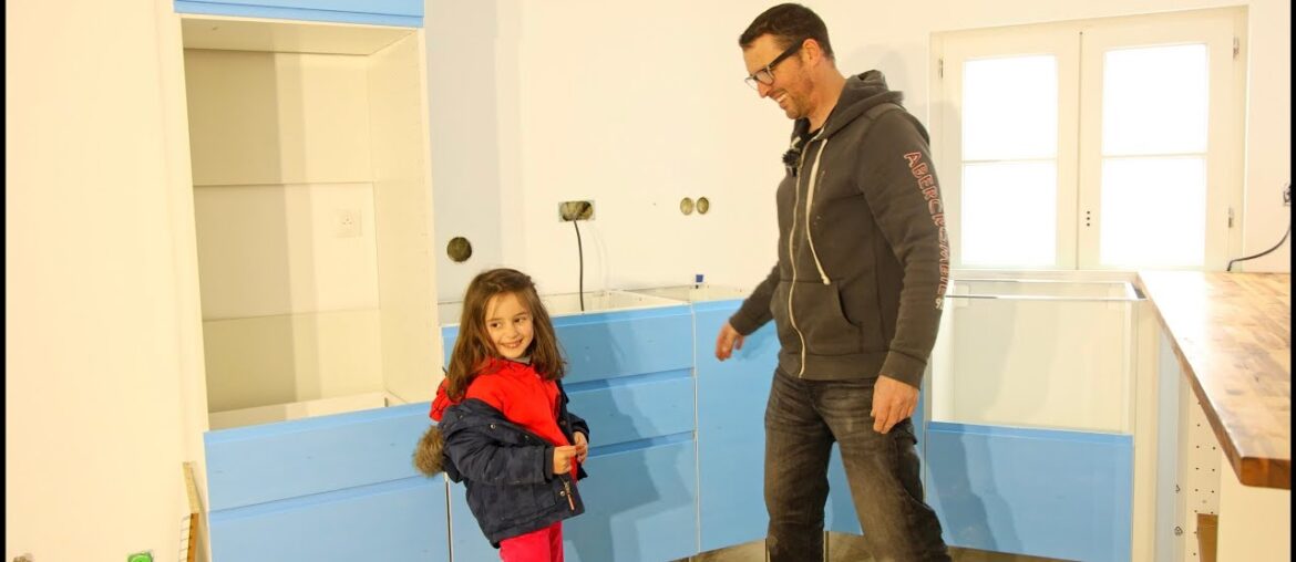 French Renovation – The Kitchen Goes In! French Renovation - The Kitchen Goes In!