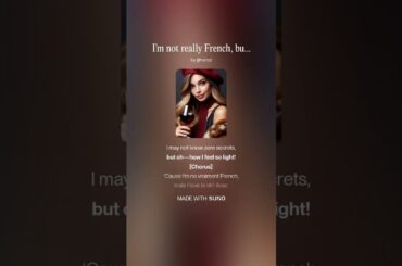 I'm not really French, but I adore the Wine