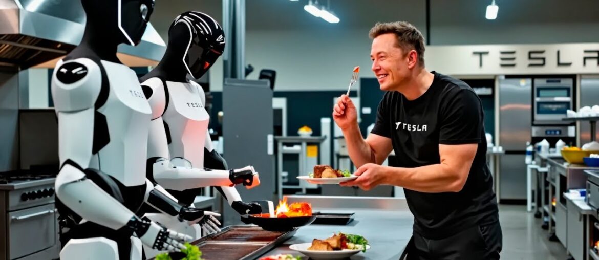 Elon Mask's $5000 Cooking Robots Outcooked Professional Chefs!