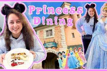 DISNEYLAND PARIS Auberge de Cendrillon | PRINCESS Dining FULL Experience 2025
