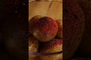 Crispy French Baked Potatoes - A Gourmet Snack in Minutes! #recipe #shorts