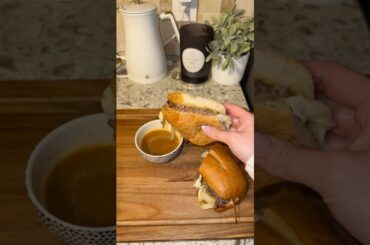 Welcome to the mom that NEVER knows what to make for dinner French Dip #thegreatamericanrecipe