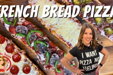 Easy French Bread Pizza (w/ 5-minute Homemade Pizza Sauce!) | Tara the Foodie