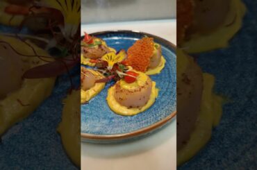 America #scallops #shorts  #seafood #shrimp #seafoodlover #dinner #food #cheflife #finedining