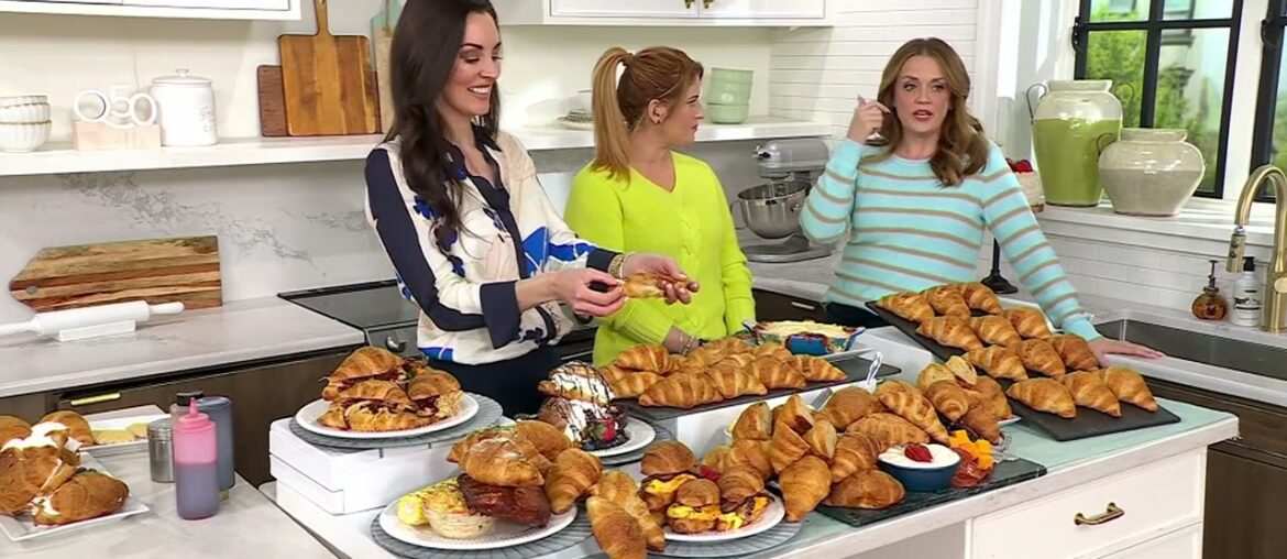 Authentic Gourmet 12 Large French Butter Croissants on QVC Authentic Gourmet 12 Large French Butter Croissants on QVC