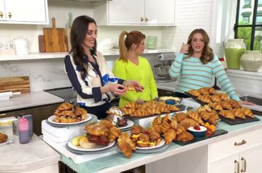 Authentic Gourmet 12 Large French Butter Croissants on QVC