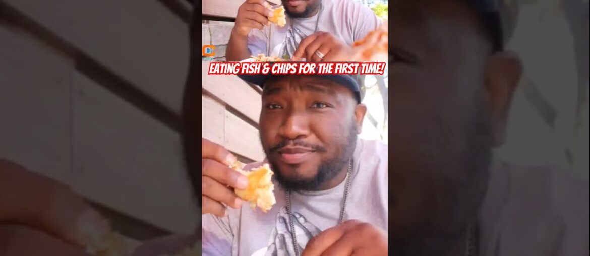 First time Eating Fish & chips at @gordonramsay #restaurant #shorts First time Eating Fish & chips at @gordonramsay #restaurant #shorts