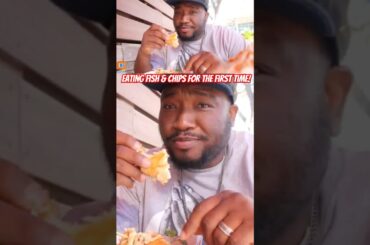 First time Eating Fish & chips at @gordonramsay #restaurant #shorts