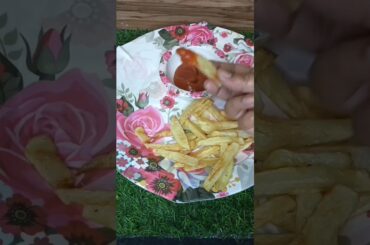 French fries recipe | how to make french fries at home #frenchquarter #food #indianstreetfood