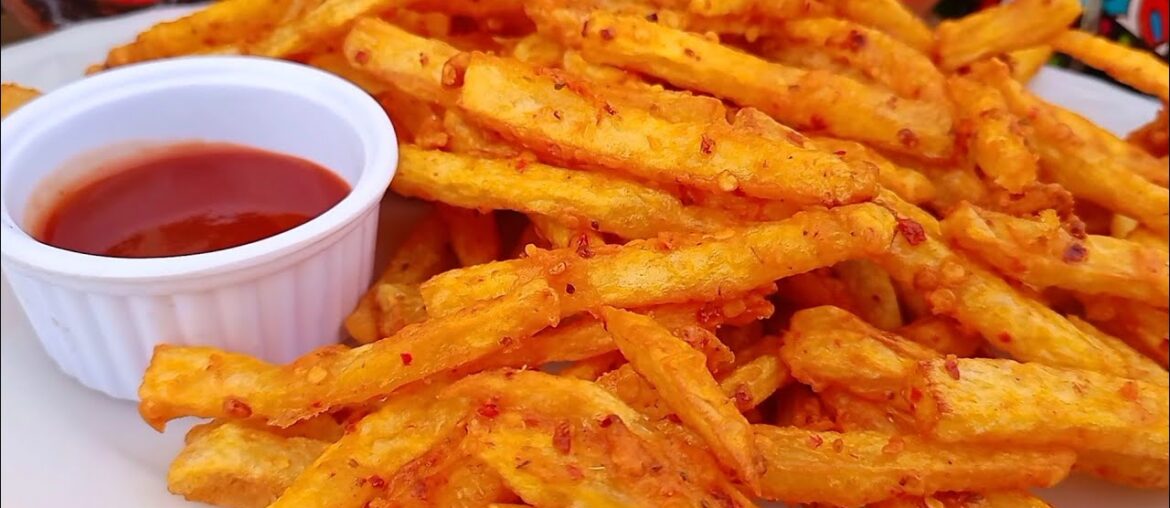 Crispy French Fries - French Fries - Potato Fries - Masala Fries - Fries recipes - 5mins snacks