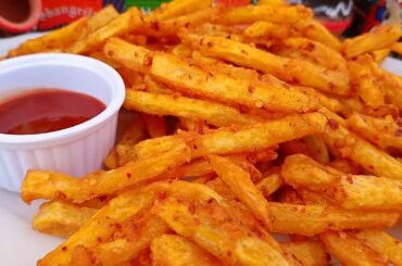 Crispy French Fries - French Fries - Potato Fries - Masala Fries - Fries recipes - 5mins snacks