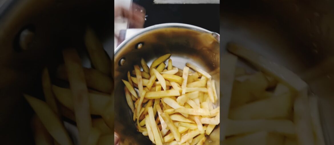 Alu bhujiya | Desi French fries #food #shorts #trending #aloo #ytshorts