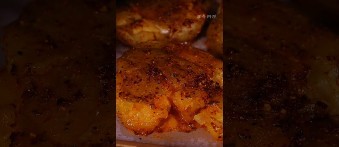 French gourmet baked potatoes, the skin is crispy and not dense, very good #foods