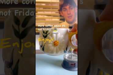 Instant coffee with French Press #coffeelovers