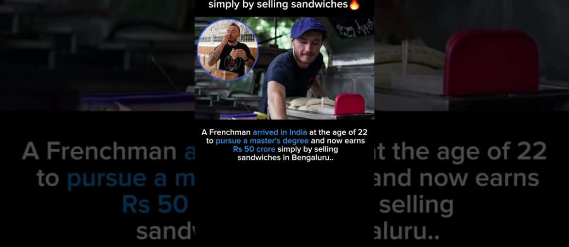 A Frenchman arrived in India at the age of 22