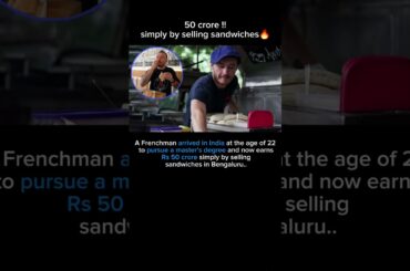 A Frenchman arrived in India at the age of 22