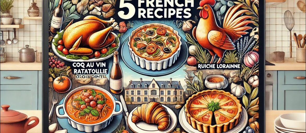 Top 5 Classic French Recipes You Must Try | Easy and Delicious! Top 5 Classic French Recipes You Must Try | Easy and Delicious!
