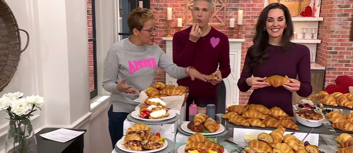 Authentic Gourmet 20, 40, or 60 French Butter Croissants on QVC Authentic Gourmet 20, 40, or 60 French Butter Croissants on QVC