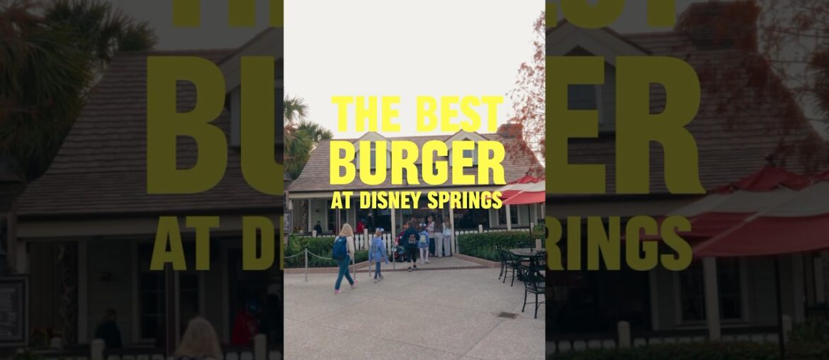 French Onion Soup Burger from D-Luxe in Disney Springs #disneyeats #disneysprings