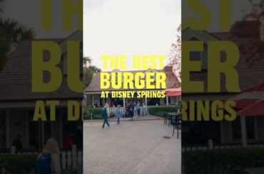 French Onion Soup Burger from D-Luxe in Disney Springs #disneyeats #disneysprings